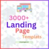 3000+ Single landing page design templates