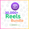 30,000 Reels Bundle - Boost Engagement with AI & Viral Content